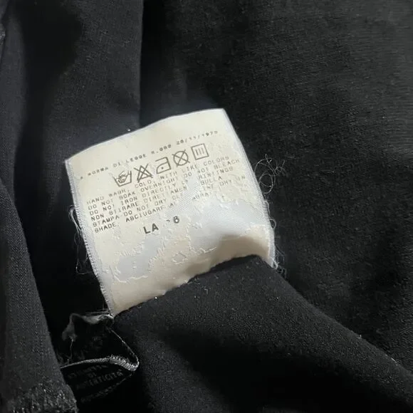 Gianfranco Ferre Jeans T-Shirt Blouse women Xl Y2k Designer Sleeveless top - Picture 13 of 13